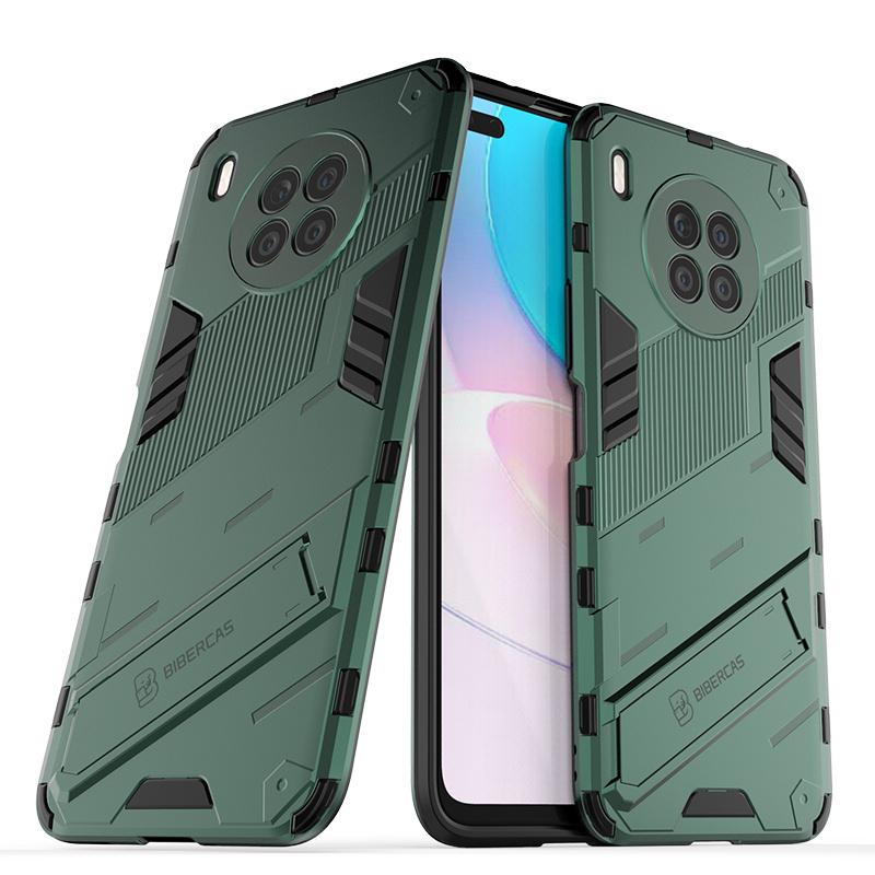 For Huawei Nova 8i Deksel For Huawei Nova 8i Capas Telefonstøtfanger PC Hardt Støtsikkert Bakdeksel med Støtte For Huawei Nova 8i Fundas