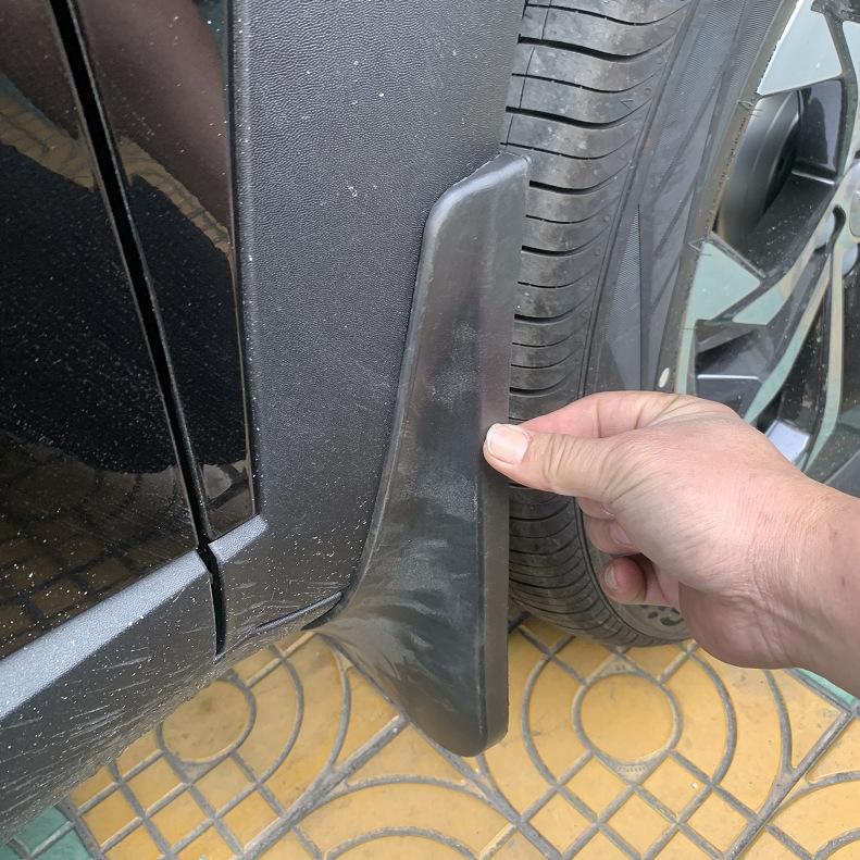 For Haval Dargo with Pedal Dargo With Pedal  Car Mudguard, Splash Proof Mudguard, Front and Rear Wheel Fender