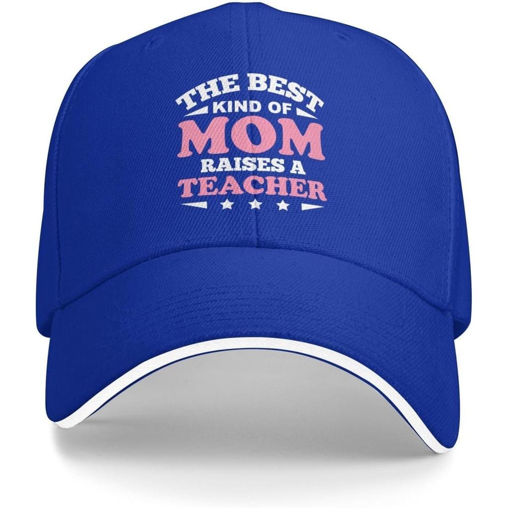 Die beste Art von Mutter erzieht einen Lehrer Baseballkappe Polyester Lässig Verstellbar Erwachsenenhut