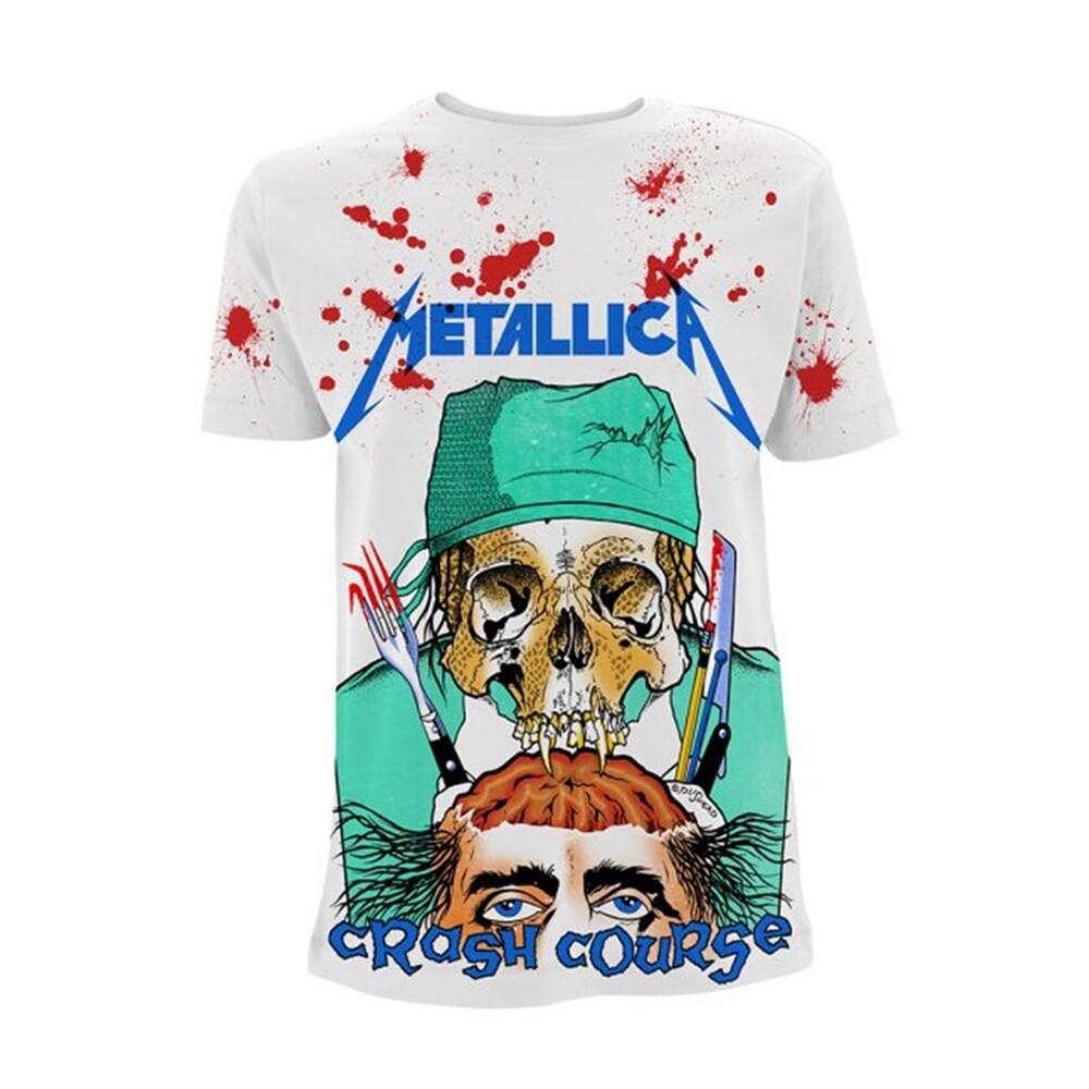 Metallica  Crash Course In Brain Surgery  T shirt - NEW Unisex T-Shirt XXXXL