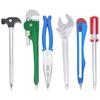 Creative and Interesting Student Ball-point Pen Hardwares Tool Shaped Hammer Scissors  Axes Shovels Pliers Shapes Writing Nippers Tool Ballpoint Pen