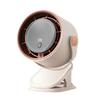 Desktop Bladeless Fan, USB Clip-on Air Conditioner, Portable Digital Display 100-speed Turbo Mini Fan