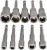 Magnetic Hex Socket 10Pcs Impact Driver Socket 6-15mm, Hex Magnetic Socket Wrenches