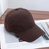 High-quality Pure Cotton Light Board Solid Color Versatile Baseball Cap for Men and Women Soft Top Casual Big Head Circumference Showing Face Small C