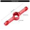 Easy To Use Nut Quick Release Wrench for 2204 2205 Brushless Motors, Metal Maintenance Tool Efficient Repair Wrench
