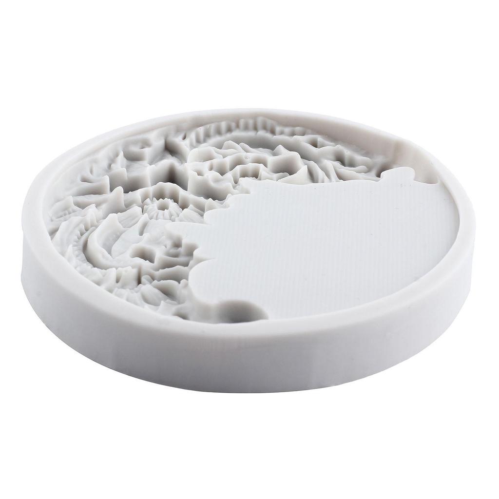 Barokní fotorámeček Silikonová forma Rámečky na obrázky Fondánové formy Nástroje na zdobení dortů Topper na cupcake Cukroví Pryskyřice Jíl Čokoláda Gumpaste forma