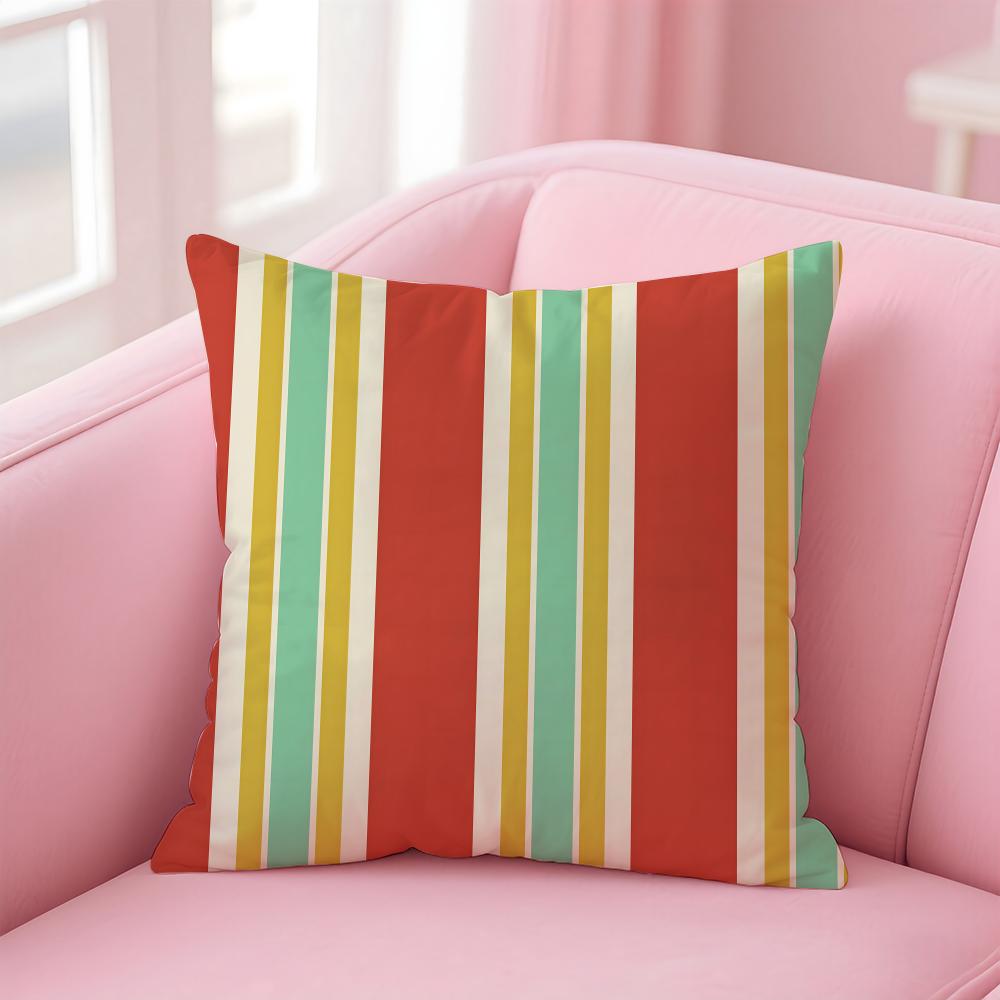Artistic Background Patterns Cushion Cover Comfortable Reversible Pillow Cover Ideal for Car Sofa Bedroom  Beyond