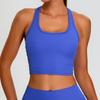 New Threaded I-Shaped Beautiful Back Yoga Vest For Women, Quick Drying Fitness Top, Running Sports Vest