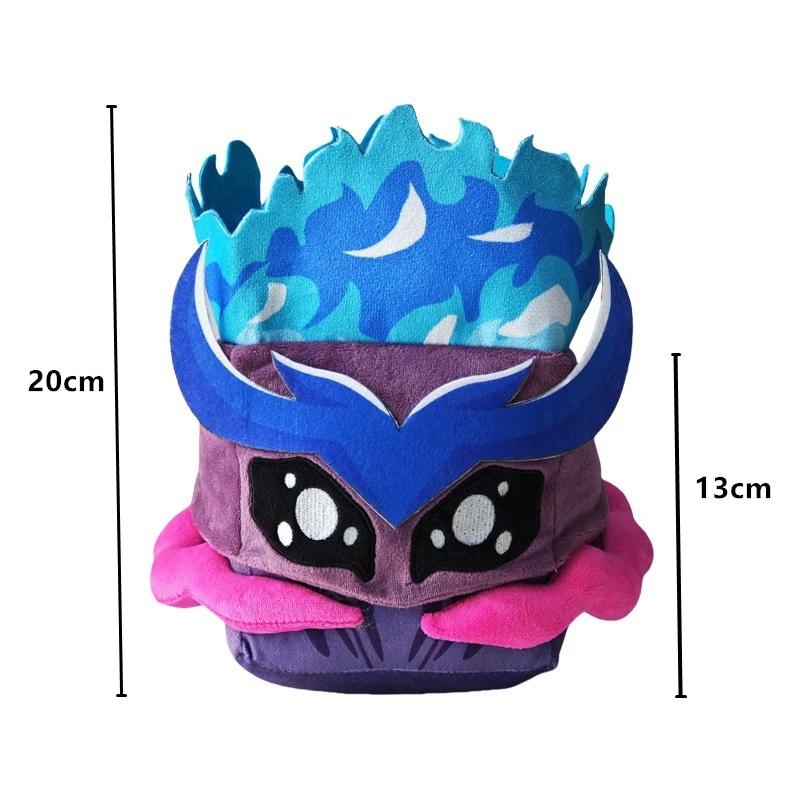 Cute Devil Fruit Plush Toy Soft Stuffed Doll Anime Game Character Gift For Kids Birthday Christmas Present Popular Collectible