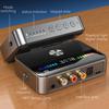 NFC Bluetooth 5.3 Receiver Transmitter Digital To Analog Converter DAC Low Latency Wireless Audio Adapter for TV PC Car Speaker