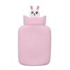 Hot Water Bag Silicone Safe Cute Design Microwave Hting Portable Hot Water Bottle