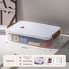 Miflame Transparent Single Layer Stationery Storage Box