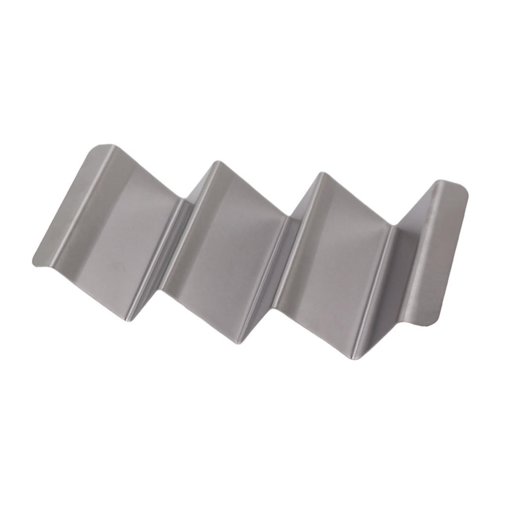 Kitchen Taco Holder Stand Shape Stainless Steel Taco Holder Grill for Baking