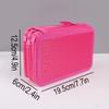 1 Piece 3-layer Handy Pencil Case, Stylish Large-capacity Student Pencil Case and Office Storage Bag, a Gift for a Friend