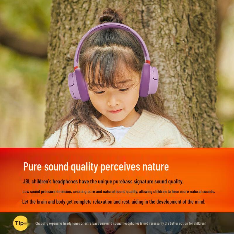JBL JR460NC Kids Wireless Active Noise-Cancelling Headphones
