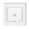 Bell Switch, USA Style, Karlik Mini, White