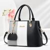 Women's , New Trendy Women's Fashion Commuting Versatile Large-capacity Contrasting Colors, Shoulder Messenger Handbag