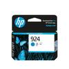 HP 924 Genuine Cyan Ink Cartridge 4K0U3NA