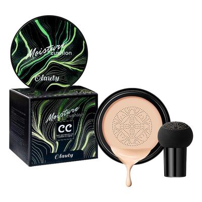 Echte Pilzkopfkissen CC Foundation & Concealer BB Cream mit Spiegel - Wasserdicht & Isolierend