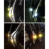 YIDELI Car Reflective Stickers Reflective Stickers, Set of 4 Aopen Anti-collision Warning Stickers, Car