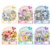 Künstlerischer Dekorativer Scrapbooking-Sticker für Studenten, Journaling-Stickerbuch Ästhetischer Sticker Scrapbooking-Sticker