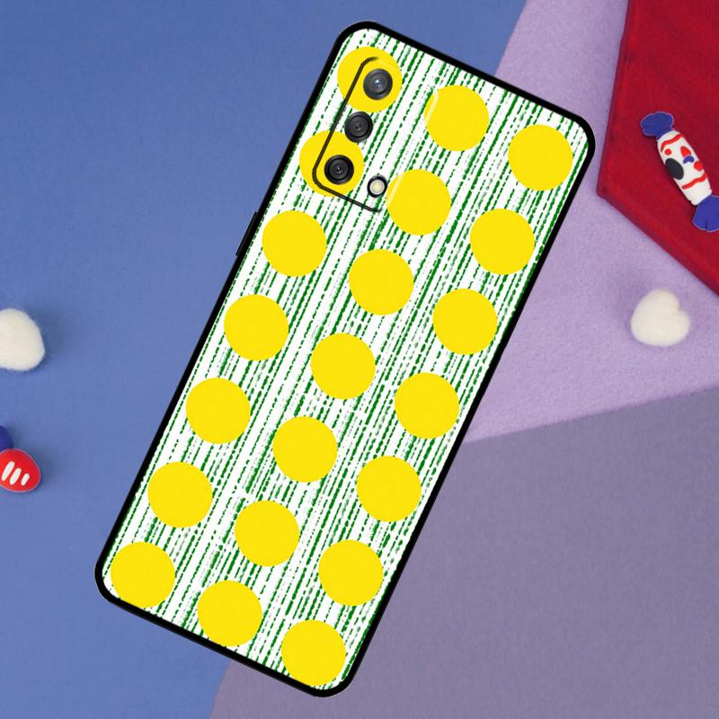 

Polka Dots Lines Abstract Art Case For OPPO A96 A76 A16 A18 A58 A78 A98 A17 A77 A54 A57 S A74 A5 A9 A53 A52 A72 A15 A93 OPPO A17