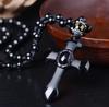 Obsidian Buddha Head Lucky Amulet Pendant Tathagata Buddha Blessing Necklace Religious Buddhist Jewelry Men and Women Gifts