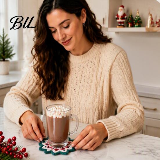 Häkel-Adventskalender 25 Tage 2026, Anfängerfreundliche Weihnachts-Countdown-Box mit Garnen Werkzeugen, DIY Bastelgeschenke für Strickliebhaber, Häkler