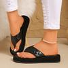 Platform Slippers Women Casual Summer Fashion Shoes Women Non-slip Increase Home Slippers Lightweight Sandals Slides Women