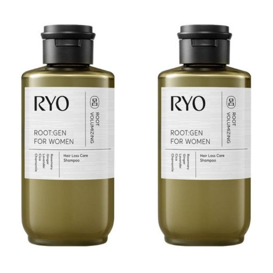 Ryo Hair Loss Care Shampoo for Women 242ml*1Pc/2Pcs/3Pcs/4Pcs