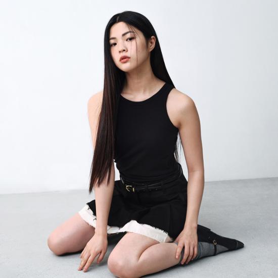 Remove No Bra Wear Easy Bra Sleeveless (Blue/Black/White/Lemon/Oatmeal/Pink)