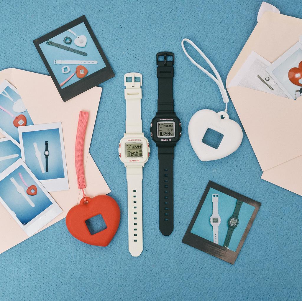 Casio White Watch BABY-G+PLUS BGD-10KH-7JR Women's