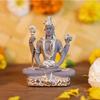 Keramik Militär Galvanisierung Shiva Idol, 3,4 Zoll, Mehrfarbig