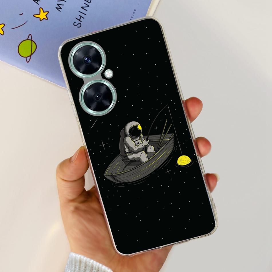 Fashion Elegant Pattern Phone Case For Huawei Nova 11i Soft Silicone TPU Back Cover For Huawei Nova11i 4G MAO-LX9