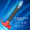 1pc Sucking Vibrator Female Sex Toy 3-in-1 Hammer Vibrator Sucking Telescope Vibrator USB Charging Massage Stick Adult Sex Toys