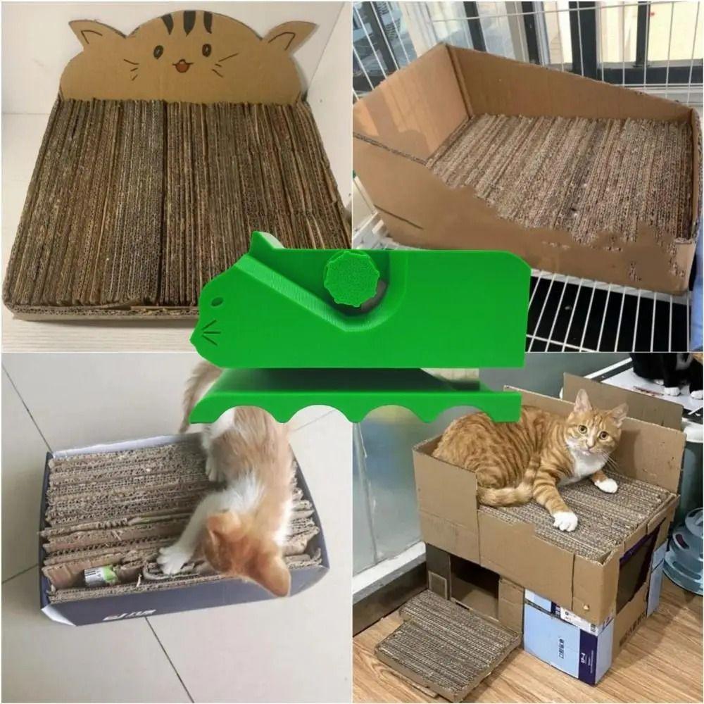 Compact Handheld Cutting Tools 3D Printing Cardboard Strip Stripper  Cat Scratchers