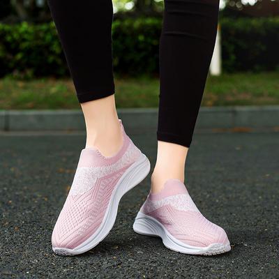 Woman Sneakers Casual Fashion Lightweight Breathable Mesh Comfortable Socks Sport Shoes Walking Outdoor Hiking Shoes For Women