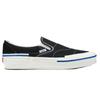 Vans Slip-On Reconstruct Fashion Wear Resistant Low Top Unisex Skate Shoes Black VN000BW4BLK