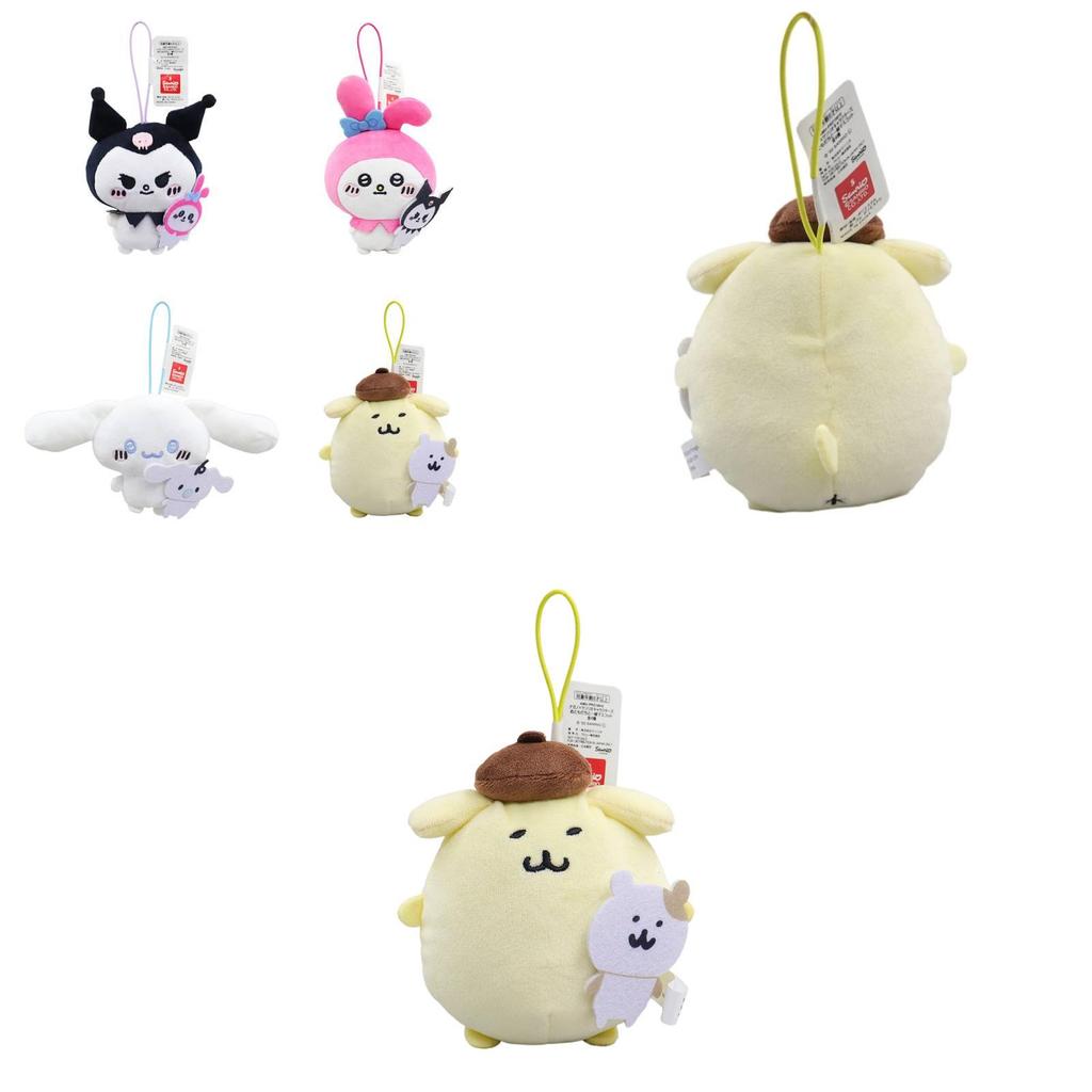 Adorable Plush Toy Gift Cute Round Kuromi Melody Cinnamoroll Pudding Bear