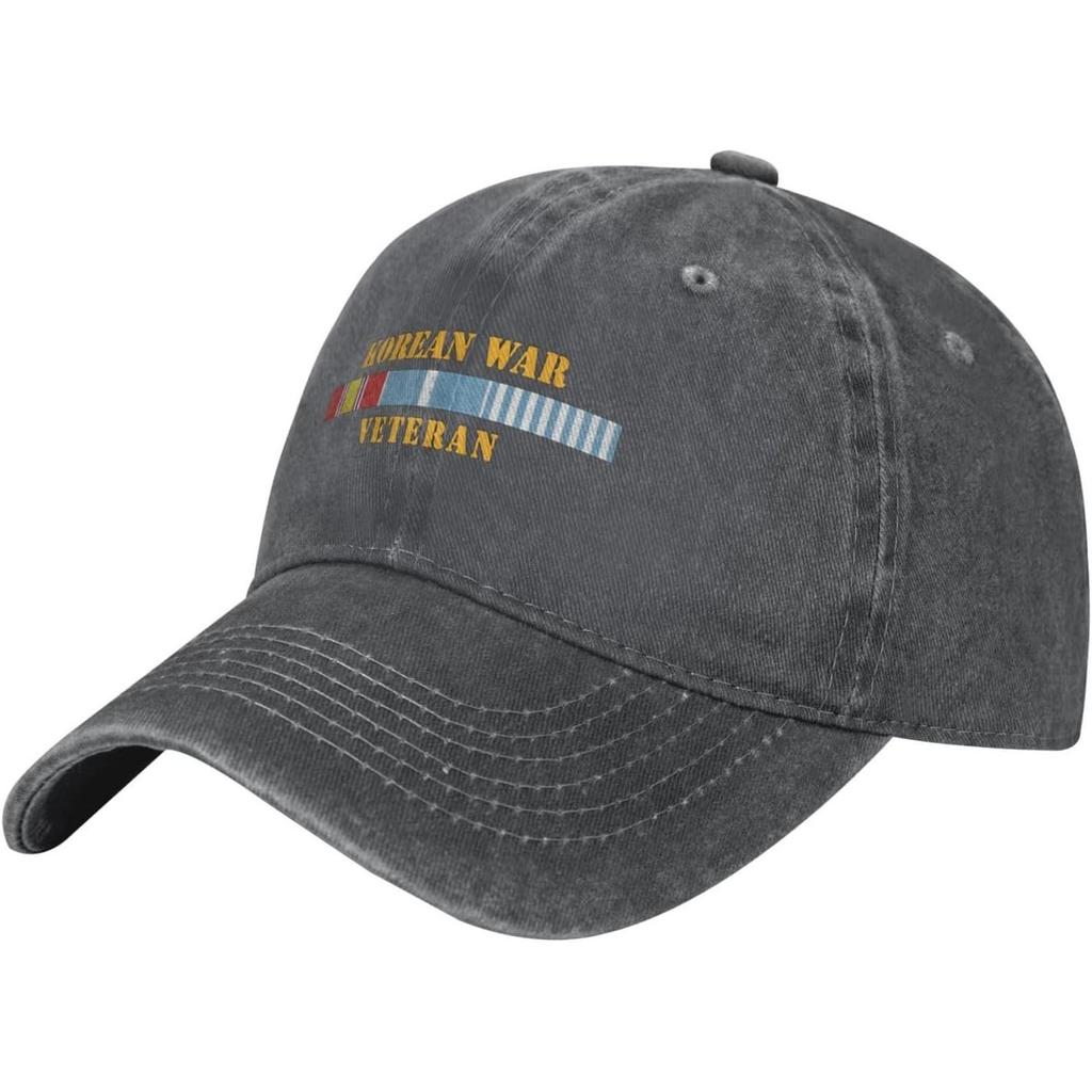 Korean War Veteran Baseball Cap Washed Cotton Low Profile Dad Hat for Unisex and Women