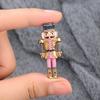 Festive Nutcracker Pin Christmas Brooch Pin, Rhinestone Enamel Soldier Badge for Sparkling Scarf Women Men, Xmas Holiday Jewelry Coats Sweaters