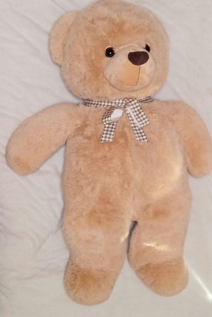 

[USED] Super big stuffed toy 110cm teddy bear