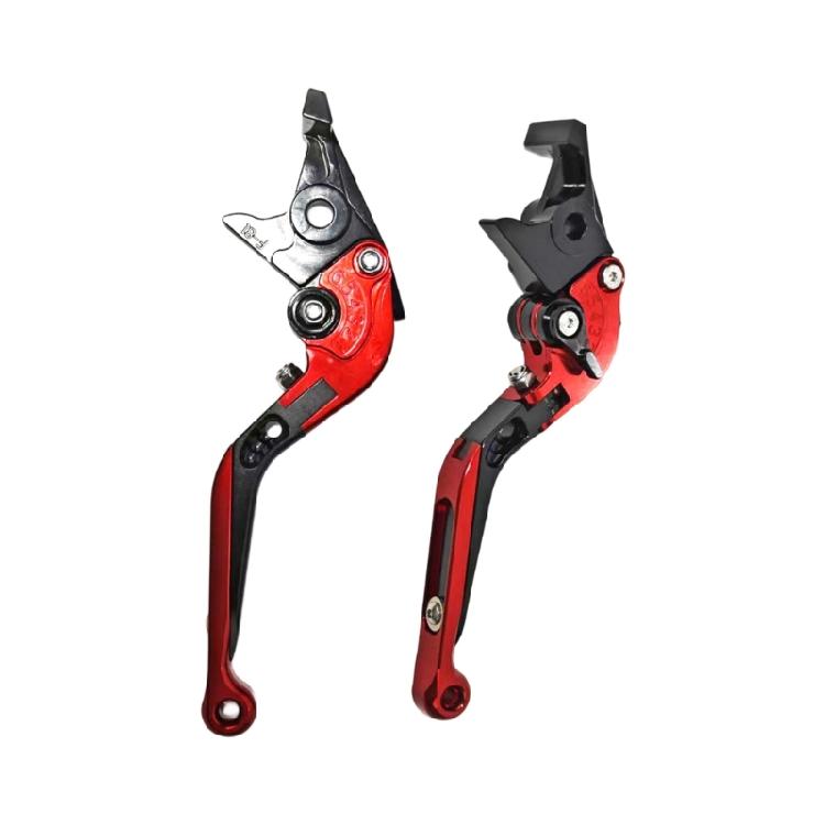 

Ergonomic Adjustable Motorcycle Brake Lever Foldable Design Aluminum Enhanced Riding Experience Suitable for ADV/PCX160 красный