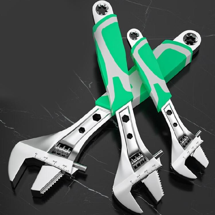 Adjustable Wrench Multifunctional Double Purpose Adjustable Wrench 8/10/12Inch