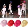 Sequin Dance Jazz Cap Shiny Glitter Jazz Hat Korean Version Sequins Fedora Hat  Adult