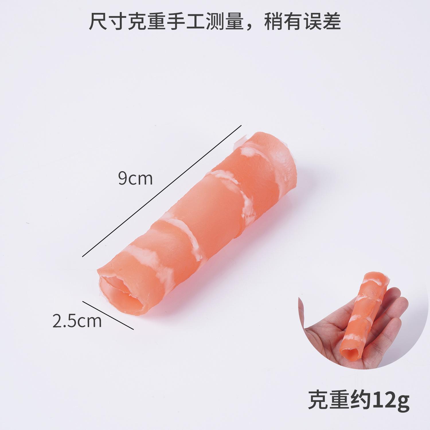 5PCS Simulation Beef And Lamb Roll Fake Food Model Hot Pot Restaurant Ingredients And Props Fat Beef Roll Dish Decoration Props