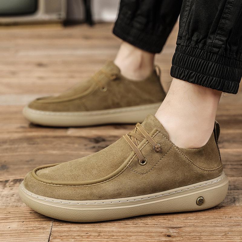 Men's Versatile Summer Soft Sole Slip-On Loafers - Lightweight, Fashionable Casual Board Shoes
