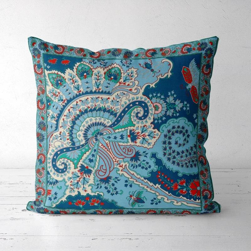 A DropShipping Christmas Pillowcases  Home Decor Printed Cushion Cover Decorative Boho High-end Royal High Quality Europe