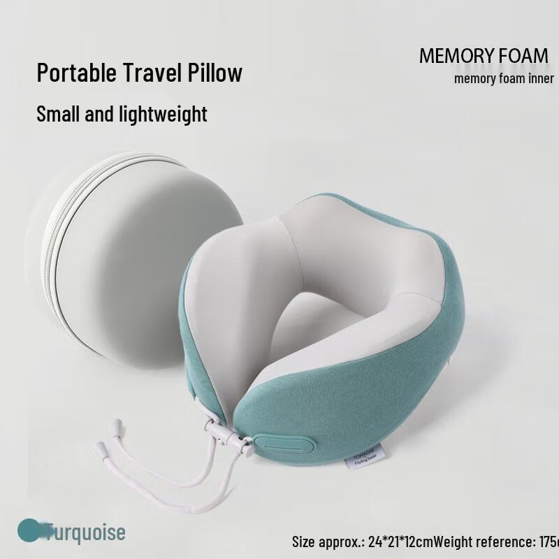 HANDUNYOU Memory Foam Travel Neck Pillow