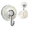3Pcs Suction Cup Hooks Heavy Duty Swing Magnetic Hooks Strong Load-bearing Easy